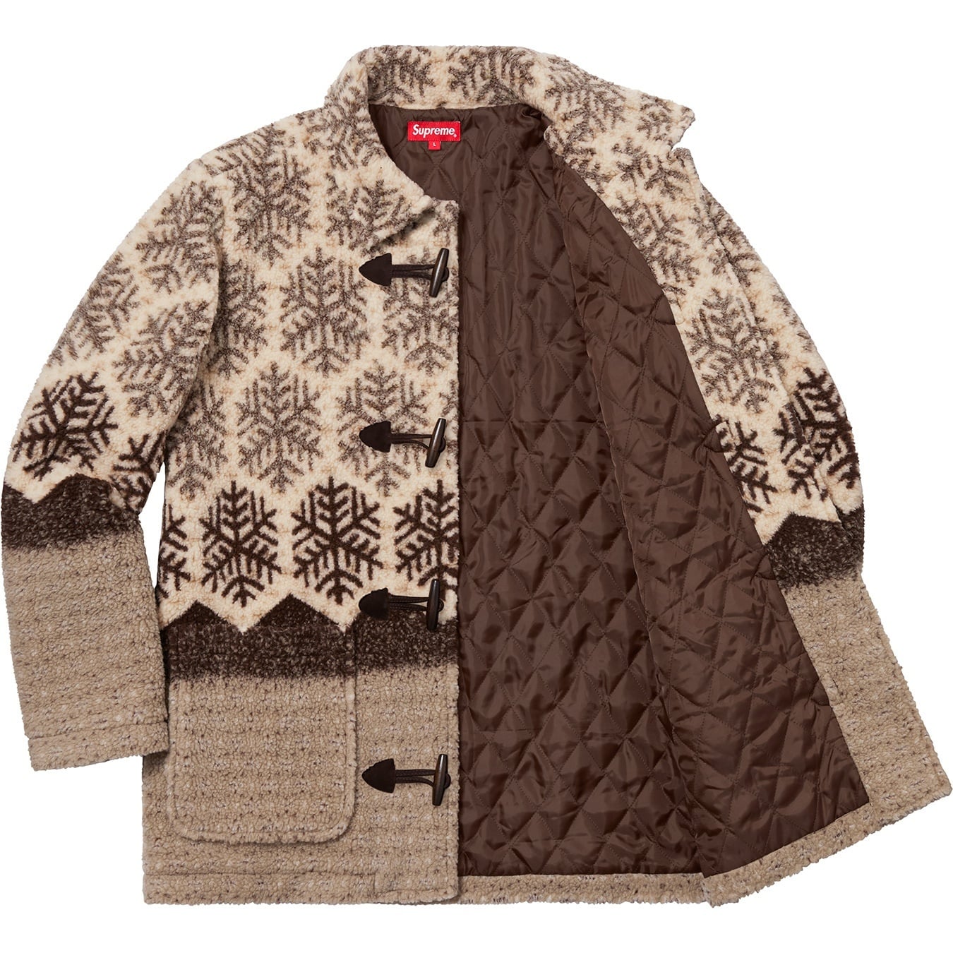 Snowflake Toggle Fleece Jacket view 14